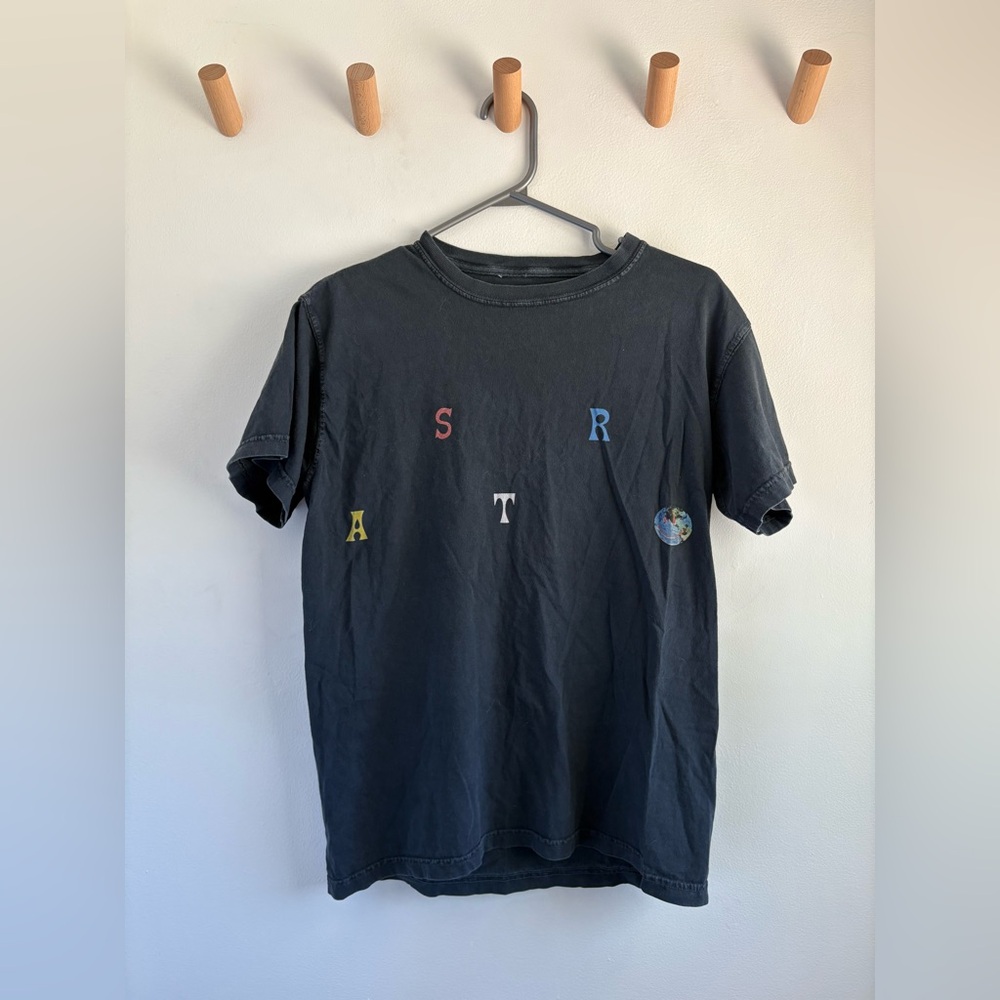 Authentic Travis Scott Astroworld Scattered Tee T-Shirt